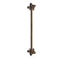 2065 - Acorn - 12" Triple Acorn & Oak Leaf Appliance Pull