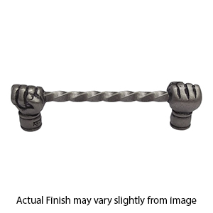 625 - Carpe Diem - 4" Twist Fist Cabinet Pull