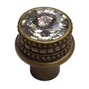 860 - Cache - Medium Round Knob w/18mm Crystal