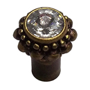 865 - Cache - Small Round Knob w/Crystal