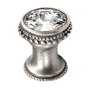 869 - Cache - Beaded Knob w/Large Crystal