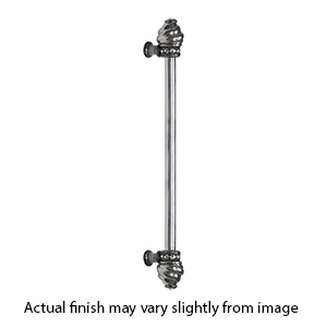 857 - Cache - 12" Appliance Pull w/Crystals - 1/2" Bar