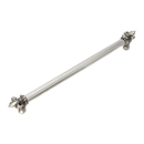 5711 - Charlemagne - Fleur De Lys 9" Long Pull - 5/8" Bar