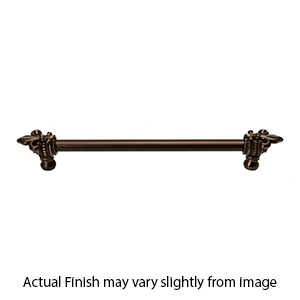 603 - Charlemagne - Fleur De Lys 9" Long Pull - 1/2" Bar