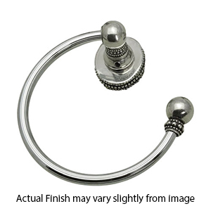 1612 - Classic Beaded - Towel Ring (RH)