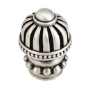 969 - Cricket Cage - Medium Round Knob w/Beaded Base