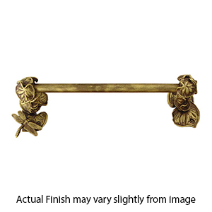 3582 - Lily Pad & Dragon Fly - 32" Towel Bar