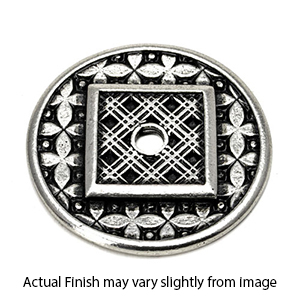 4715 - Geometric II - Floral Round Escutcheon