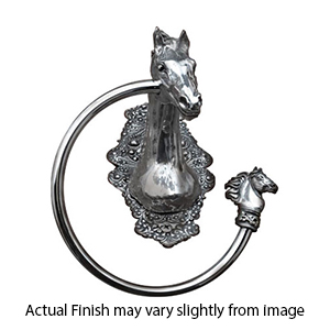 3809 - Ranch Living - Swing Towel Ring w/Tularosa Escutcheon (RH)