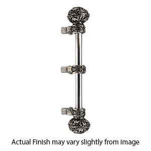 162 - Juliane Grace - 12" Appliance Pull w/ Large Finial - 1/2" Bar