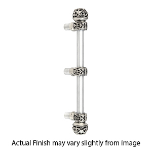 173 - Juliane Grace - 18" Appliance Pull w/ Small Finial - 1/2" Bar