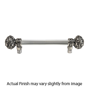 5601 - Juliane Grace - 9" Long Pull w/ Large Finial - 5/8" Bar