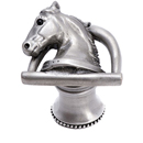 8002 - Ranch Living - Horse in Stirrup w/Strap Knob (Left)