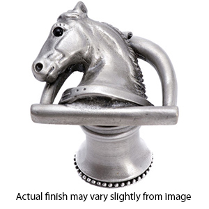 8002 - Ranch Living - Horse in Stirrup w/Strap Knob (Left)