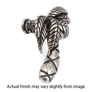 2200 - Tropical - Left Curved Palm Tree Knob