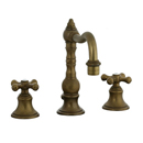 Highlands Kitchen Faucet Pillar Widespread - Aged Brass
