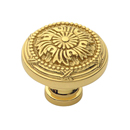 St. George Cabinet Knob - Polished Brass