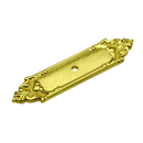 Period Brass - Knob Backplate - Polished Brass