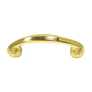 10098-605 - Old Dominion 3" cc Cabinet Pull - Polished Brass