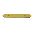 Omnia - Cabinet Pull Backplate - Polished Brass
