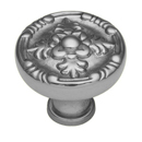 Period Brass - Richelieu - 1.25" Cabinet Knob - Antique Pewter