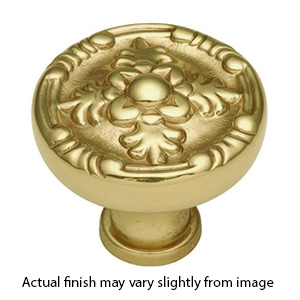 Period Brass - Richelieu - Cabinet Knob - Polished Brass