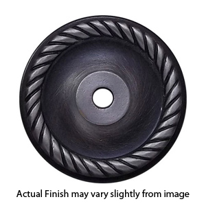 1.5" Cabinet Knob Rosette - BP7820 RK International - Antique Nickel