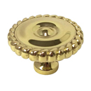 Manchester Cabinet Knob - Polished Brass