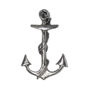 Emenee Anchor Cabinet Knob - Silver