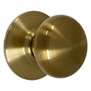 Single Dummy Door Knob Trim - French Antique