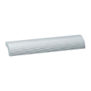 21030 Series - Curved Ribbed Pulls - Satin Aluminum