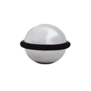 Sphere Floor Mounted Door Stop - Brushed Stainless Steel