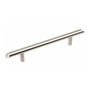 11200 Series - Angled End Bar Pull - Brushed Stainless Steel