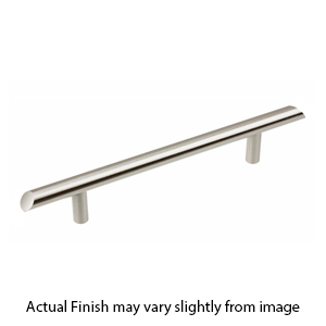 11200 Series - Angled End Bar Pull - Brushed Stainless Steel