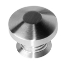 9312 - Cabinet Knob - Brushed Stainless Steel