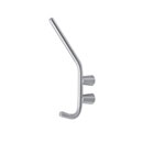 1011 - 6.5" Double Hook - Brushed Stainless Steel