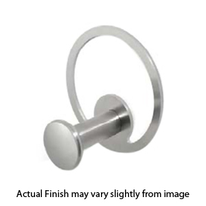 1036 - Eccentric Hook - Brushed Stainless Steel