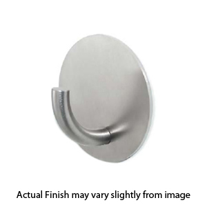 1038 - Eccentric Hook - Brushed Stainless Steel