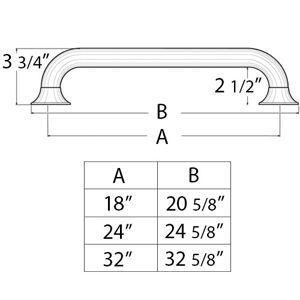 Contemporary Series - Grab Bar