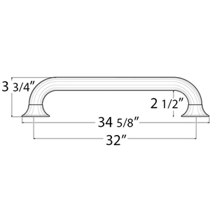 88GB32 - Contemporary Series - 32" Grab Bar