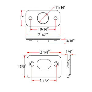 Round/ Radius Corner Ball Catch