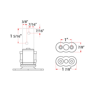Double Action Spring Hinge