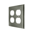 Beveled Edge - Quad Duplex Plate