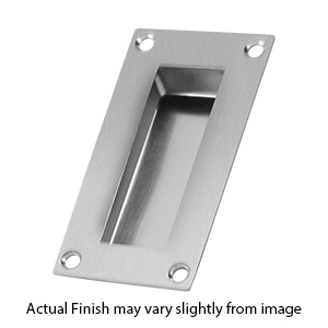 FP155U32D - Rectangle Flush Pull - 4"