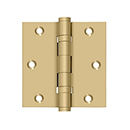 3.5" x 3.5" - Square Corner - Ball Bearing Door Hinges
