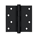 4" x 4" - Square Corner Door Hinges - Zig Zag Pattern