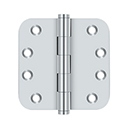 4" x 4" - 5/8" Radius Corner Door Hinges