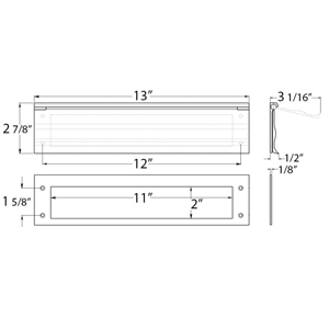 Heavy Duty Mail Slot