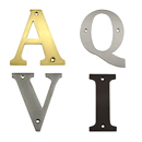 House Letters - Solid Brass