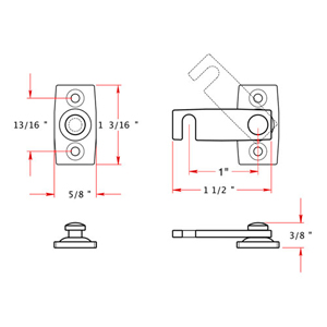 Shutter Bar/ Door Latch